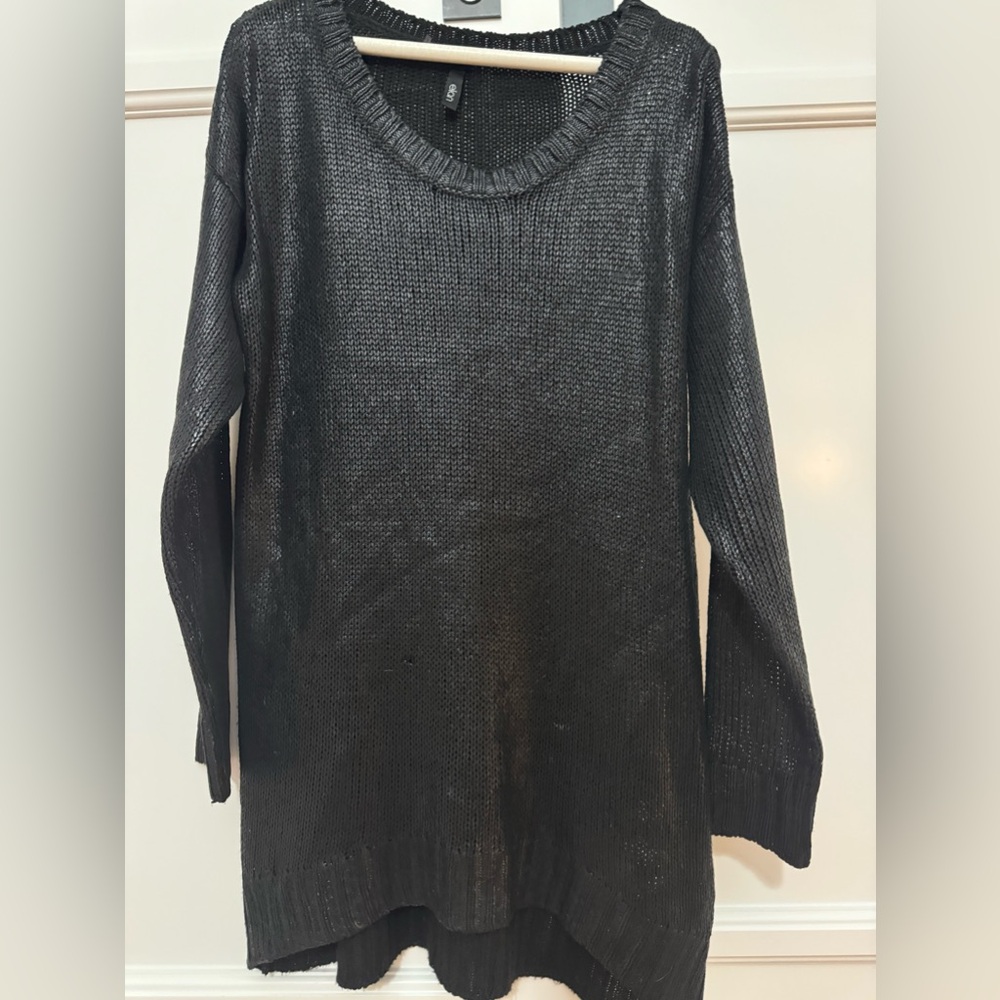Black Knit Sweater